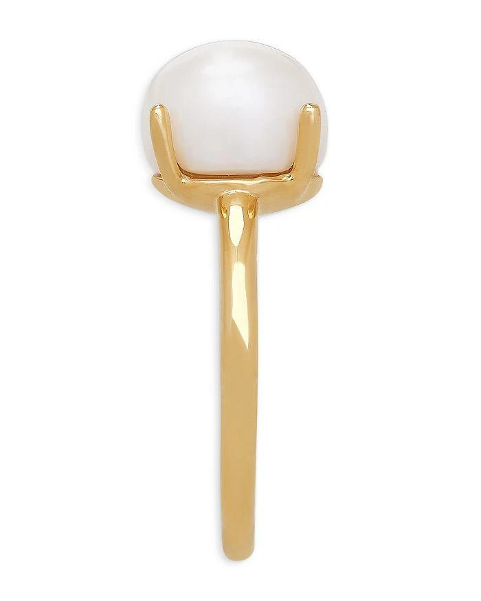 商品Bloomingdale's|Cultured Freshwater Button Pearl Ring in 14K Yellow Gold - Exclusive,价格¥4822,第2张图片详细描述