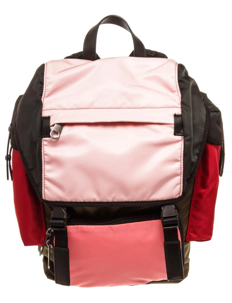 商品[二手商品] Burberry|Burberry Pink Red Leather Medium Ranger Backpack,价格¥7108,第1张图片