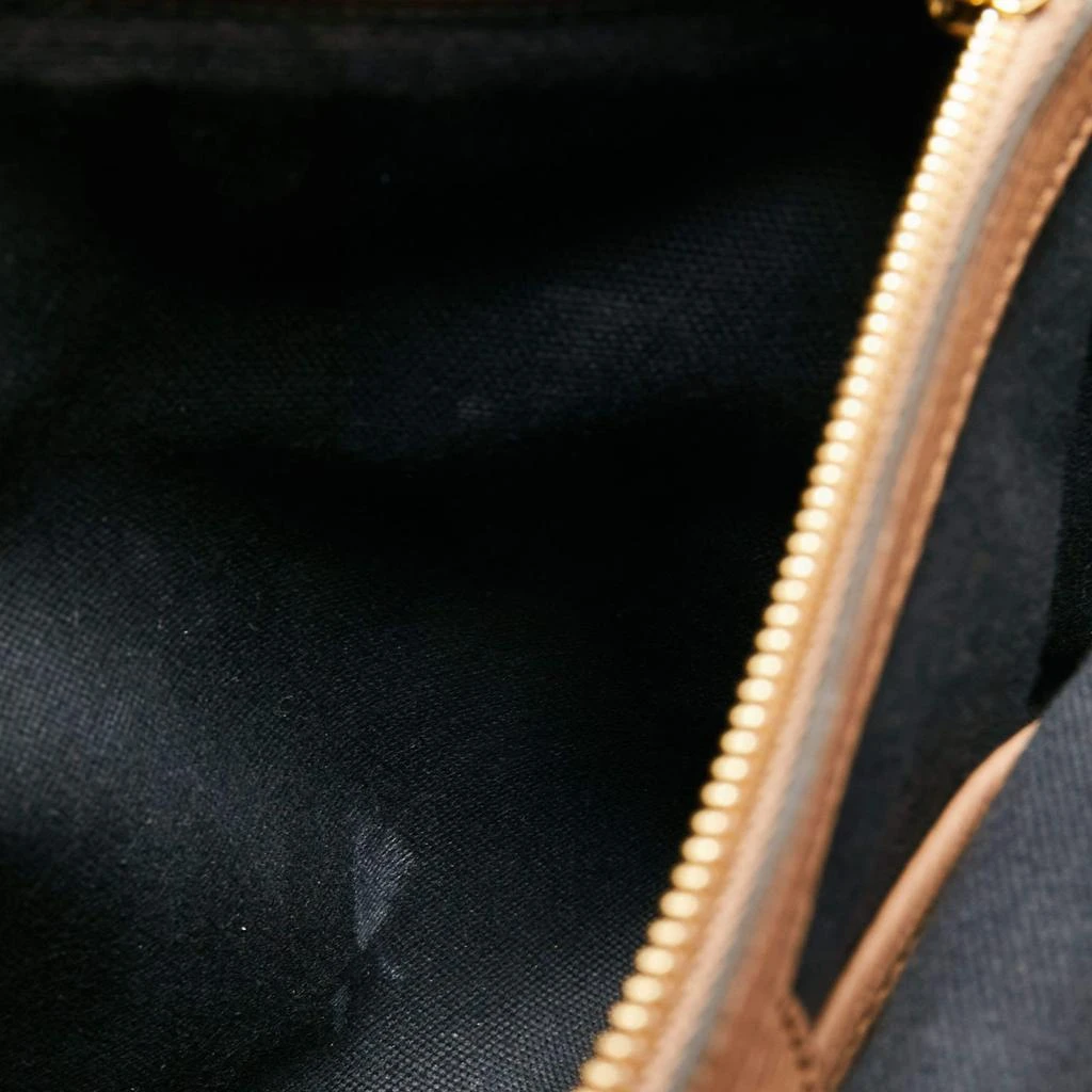 Burberry Brown Leather and House Check Canvas Medium Banner Tote 商品