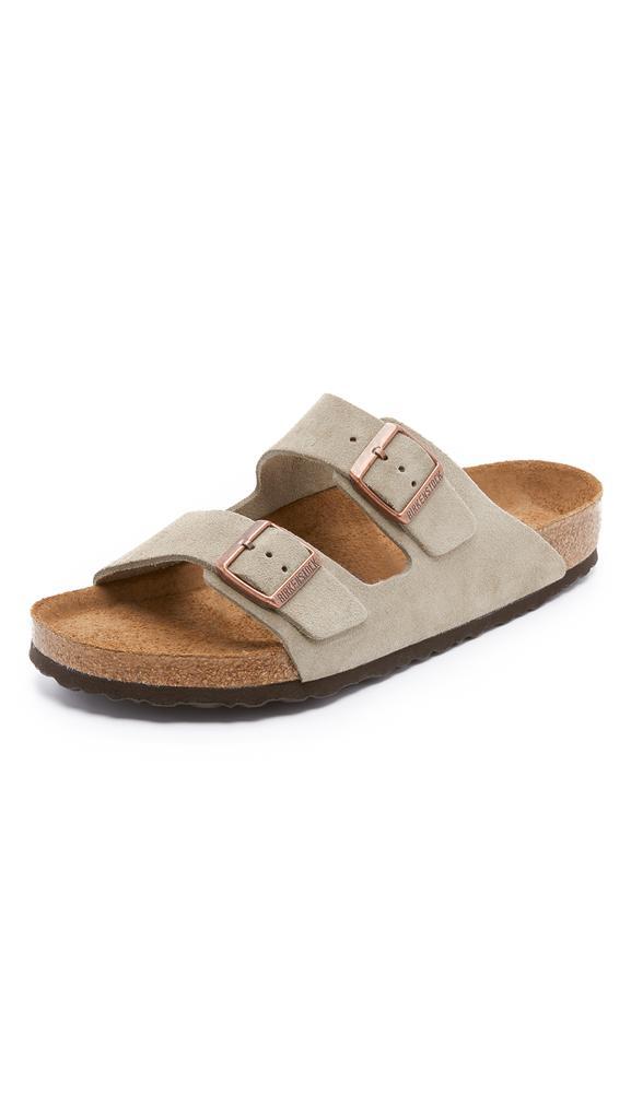 商品Birkenstock|Birkenstock Soft Arizona Suede Sandals,价格¥1008,第4张图片详细描述