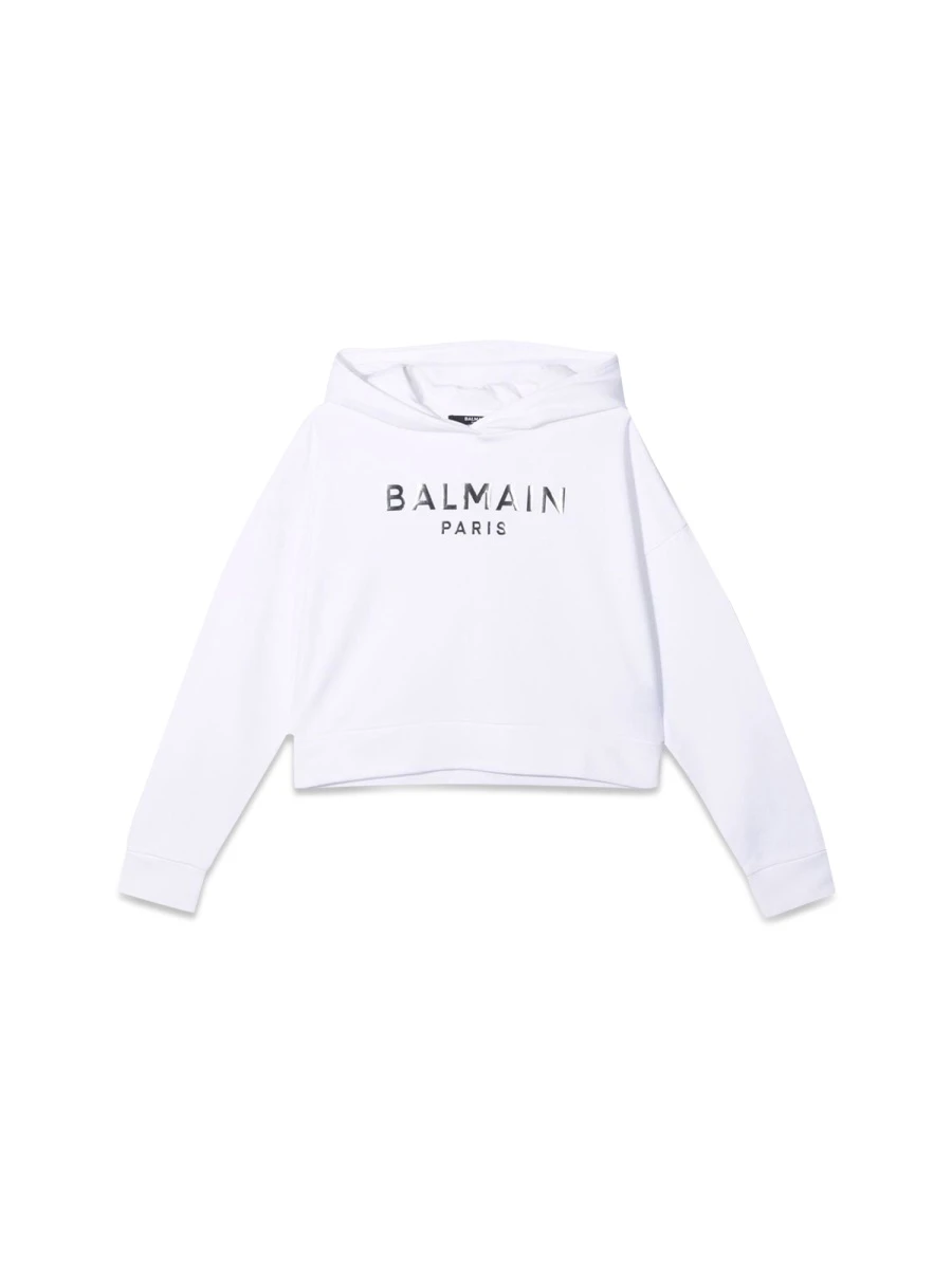 商品【预售7天】 Balmain|Balmain 女童卫衣 6M4010KMX270100 白色,价格¥1139,第1张图片