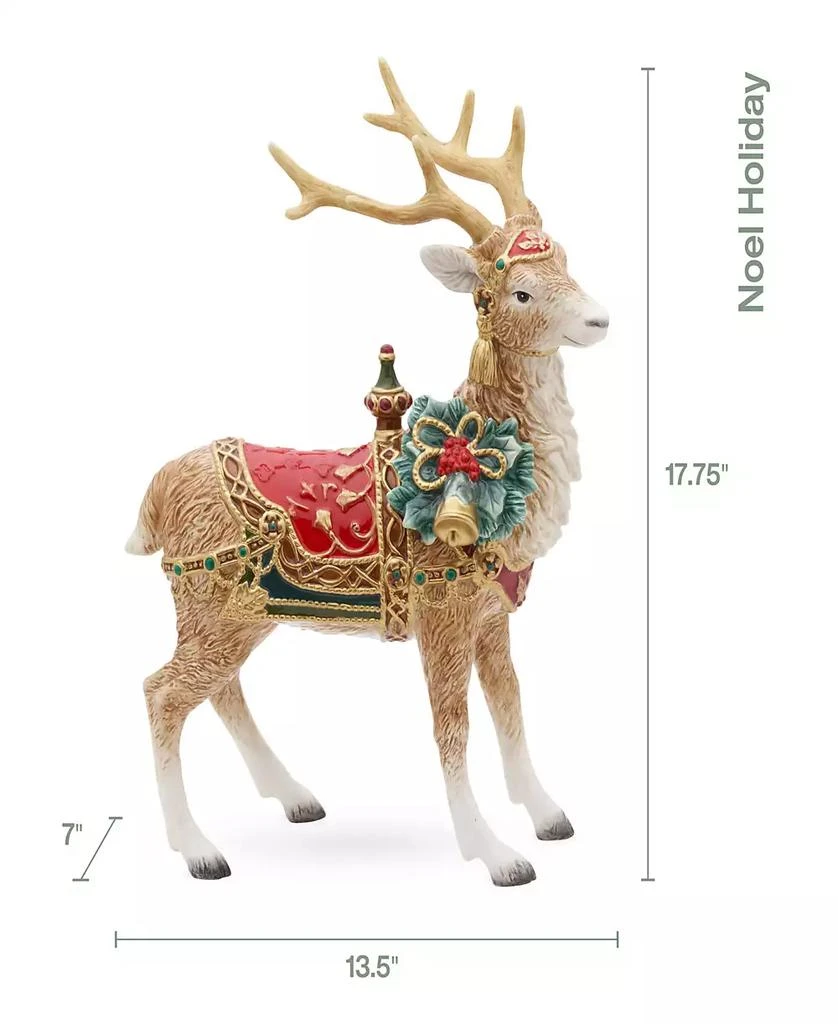 商品Fitz and Floyd|Noel Holiday Grand Deer Figurine, 17.75-in,价格¥1481,第5张图片详细描述