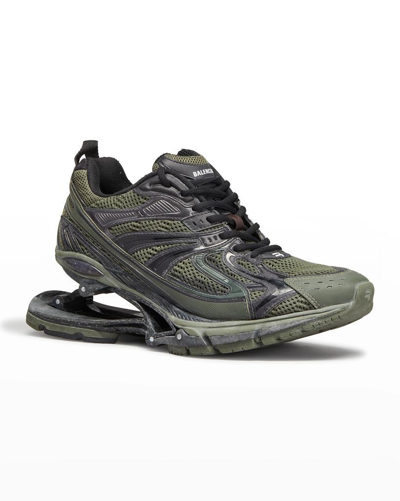 商品Balenciaga|Men's X-Pander Spring-Heel Trainer Sneakers,价格¥3674,第4张图片详细描述