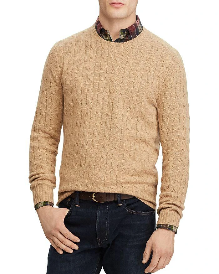 商品Ralph Lauren|Cashmere Cable-Knit Sweater,价格¥2530,第1张图片