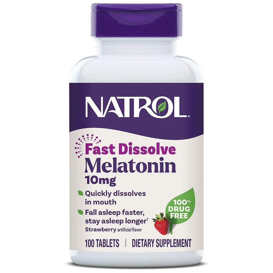 商品Natrol|褪黑素助眠剂10mg 100粒,价格¥148,第1张图片