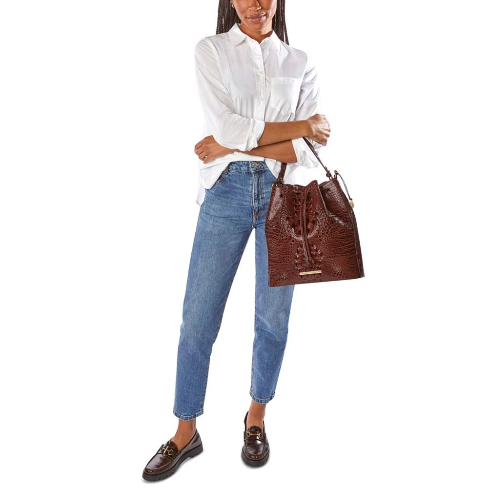 Marlowe Fontaine Embossed Leather Shoulder 商品