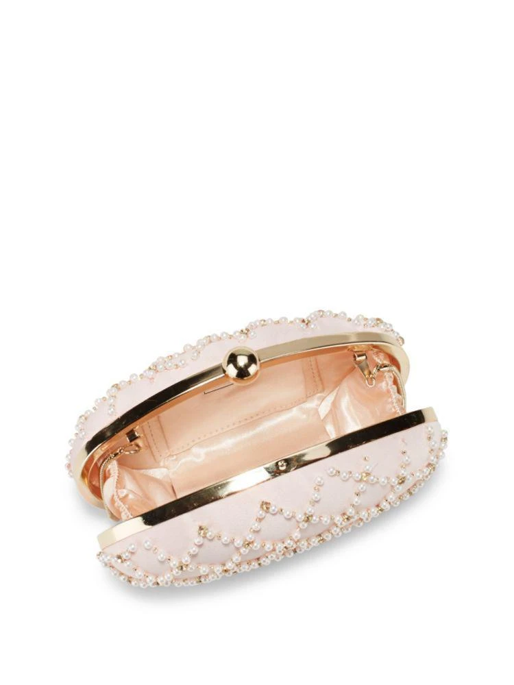 商品La Regale|Beaded Lattice Clutch,价格¥315,第2张图片详细描述