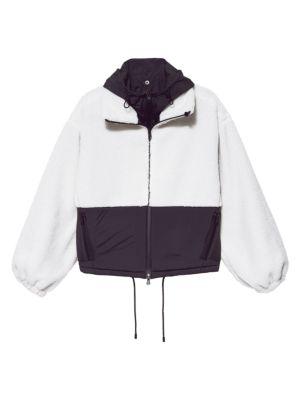 Sherpa & Tech Taffeta Anorak商品第5张图片规格展示