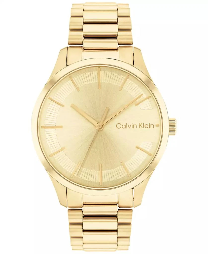 商品Calvin Klein|Gold-Tone Bracelet Watch 35mm,价格¥1377,第1张图片