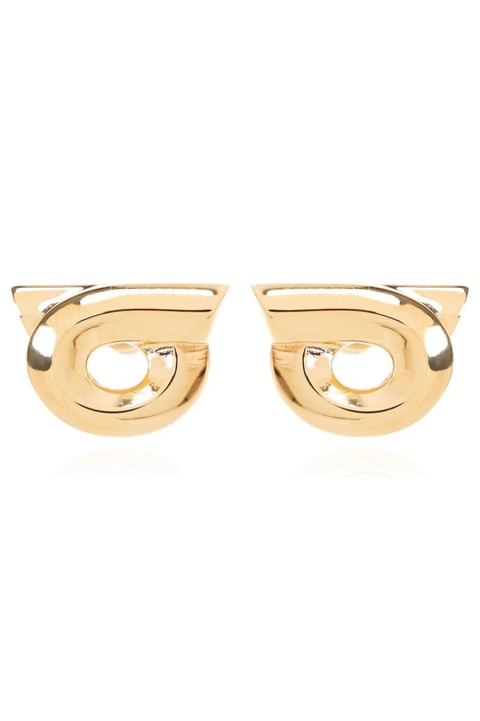 商品Salvatore Ferragamo|Ferragamo Earrings with logo,价格¥1548,第1张图片