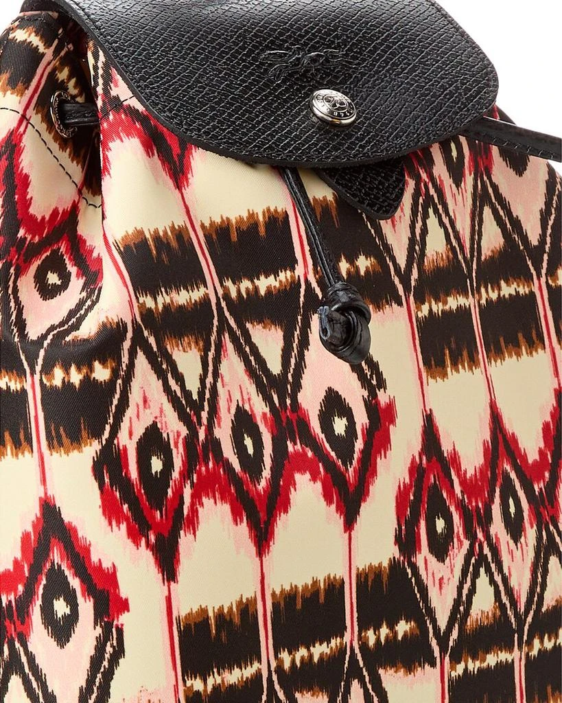 商品Longchamp|Longchamp Le Pliage Ikat Nylon & Leather Backpack,价格¥1736,第3张图片详细描述
