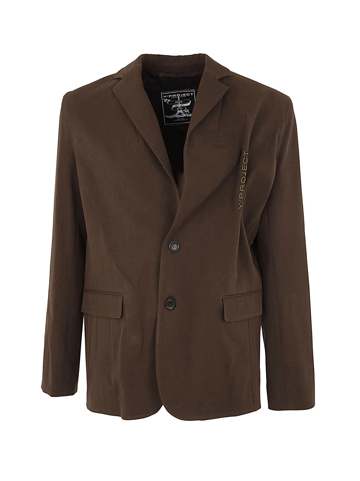 商品【商品预售7天】 Y/Project|Y/Project 男士外套 BLAZ42S23OLIVE 绿色,价格¥1931,第4张图片详细描述