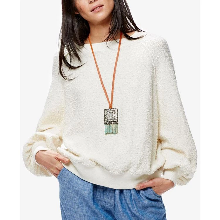 商品Free People|Found My Friend Off-The Shoulder Sweatshirt,价格¥412,第2张图片详细描述