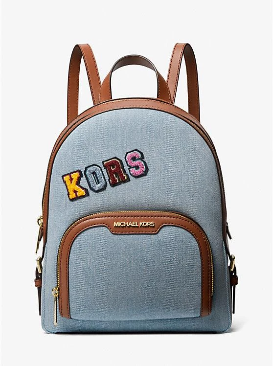 商品Michael Kors|Jaycee Medium Embellished Denim Backpack,价格¥891,第1张图片