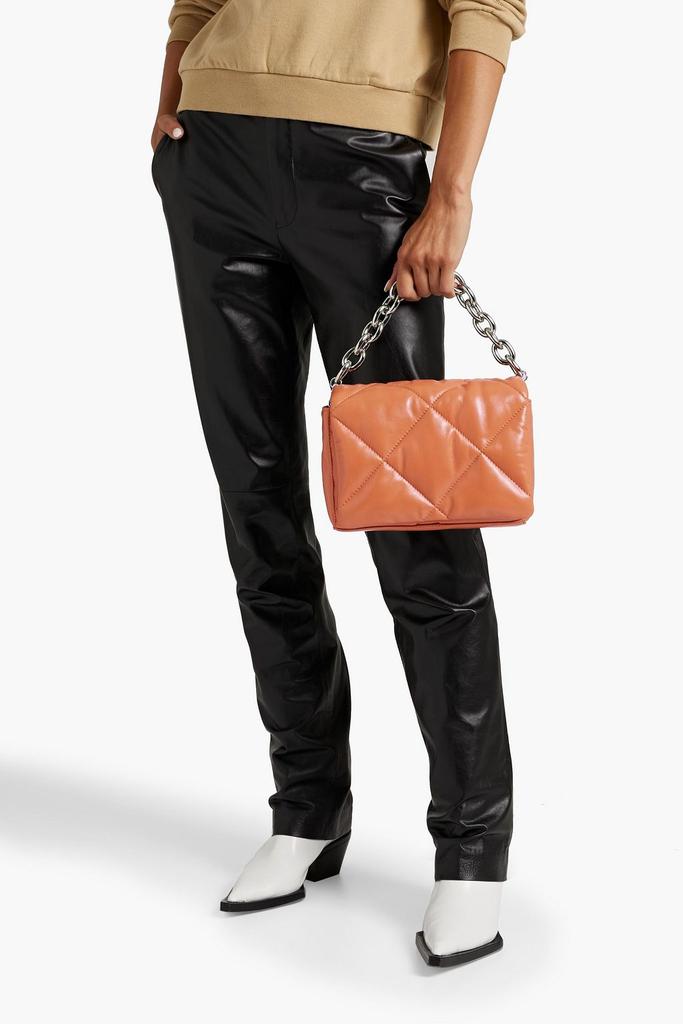 Brynn quilted leather shoulder bag商品第2张图片规格展示