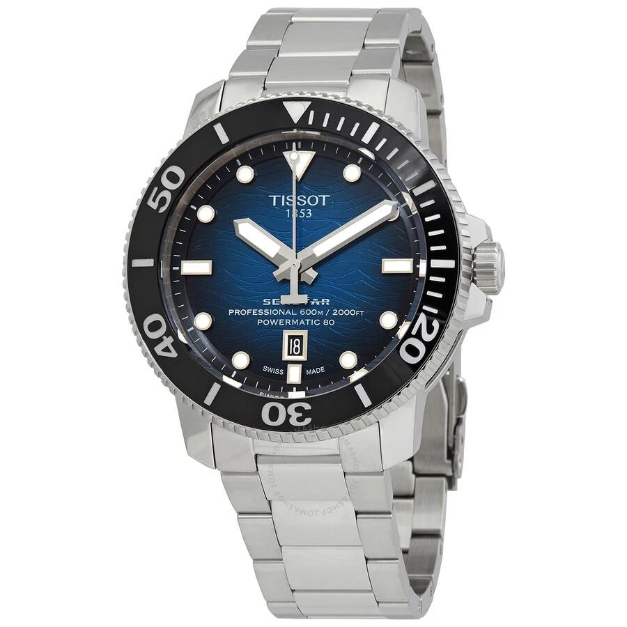 商品Tissot|Seastar 2000 Automatic Men's Watch T120.607.11.041.01,价格¥5793,第1张图片