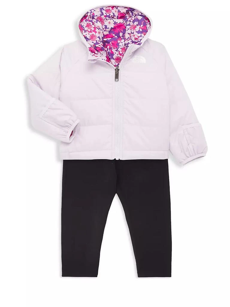 商品The North Face|Baby Girl's Reversible Perrito Hooded Jacket,价格¥581,第2张图片详细描述