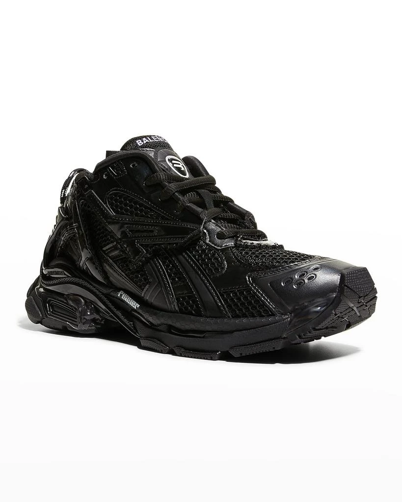 商品Balenciaga|Men's Runner Cage Mesh Sneakers, Noir,价格¥8875,第2张图片详细描述