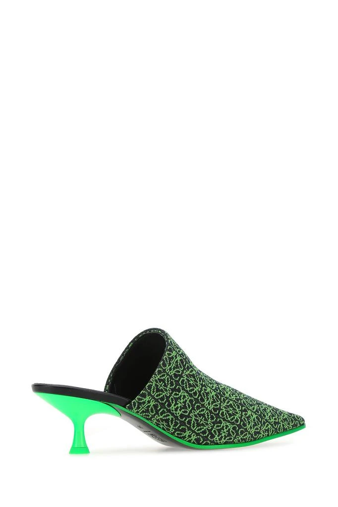 商品Loewe|Embroidered fabric Pointy mules,价格¥2901,第2张图片详细描述