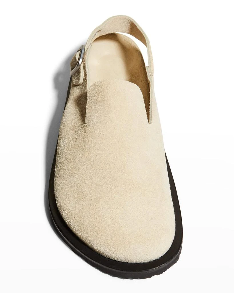 商品Jil Sander|x Birkenstock Men's Berlin Suede Clog Mules,价格¥1868,第5张图片详细描述