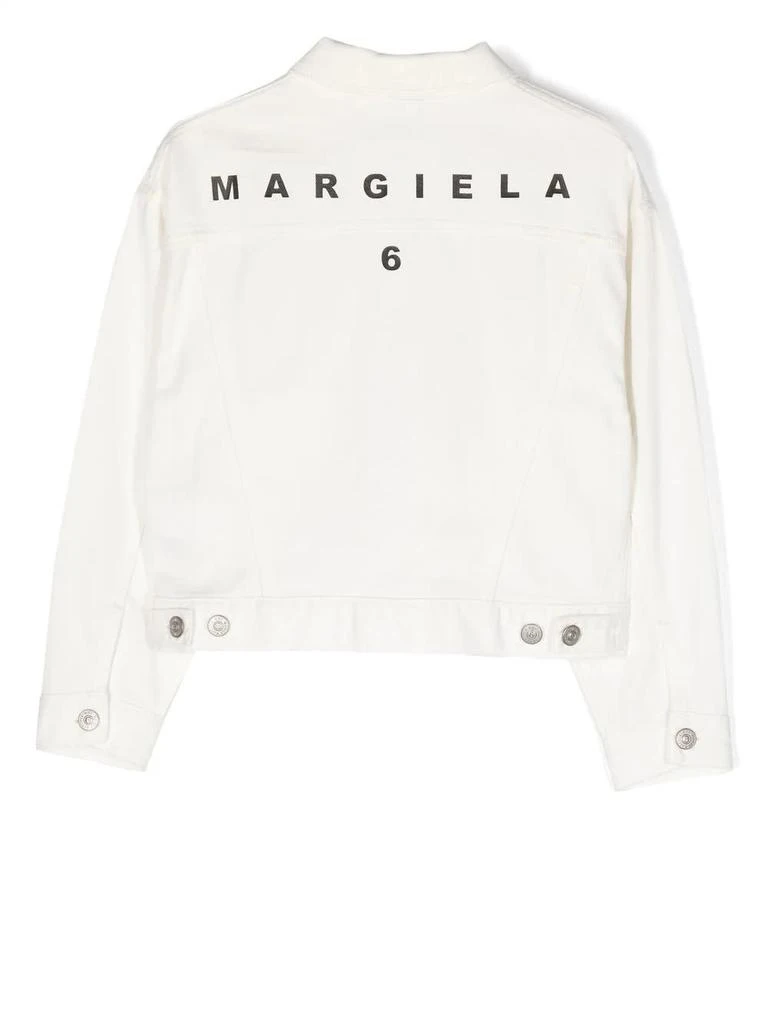商品MM6|Denim Jacket With Print,价格¥1512,第3张图片详细描述