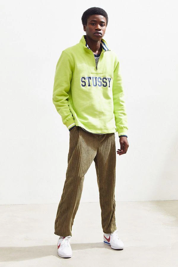 Stussy Half-Zip Contrast Sweatshirt 商品