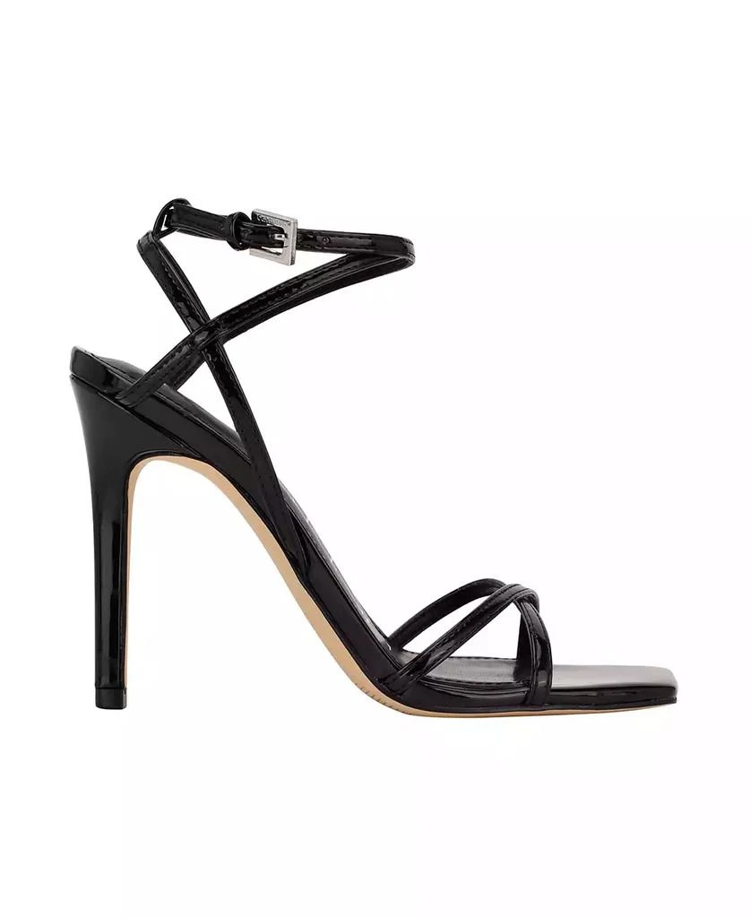 商品Calvin Klein|Women's Tegin Strappy Dress High Heel Sandals,价格¥400,第2张图片详细描述