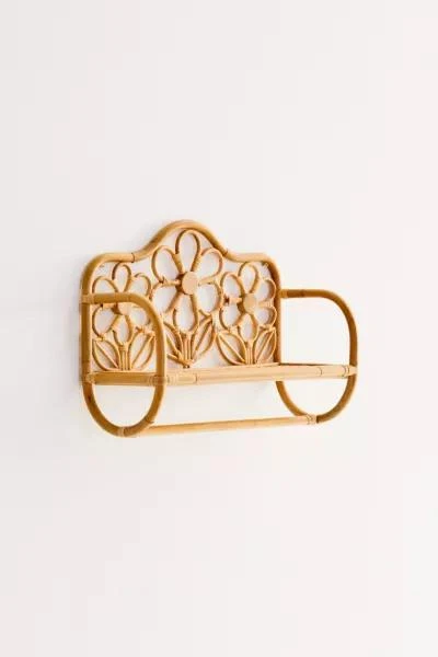 商品Urban Outfitters|Rattan Daisy Wall Shelf,价格¥523,第3张图片详细描述