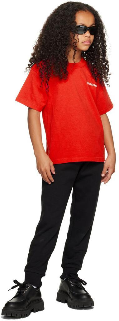 商品Balenciaga|Kids Red Vintage T-Shirt,价格¥1467,第6张图片详细描述
