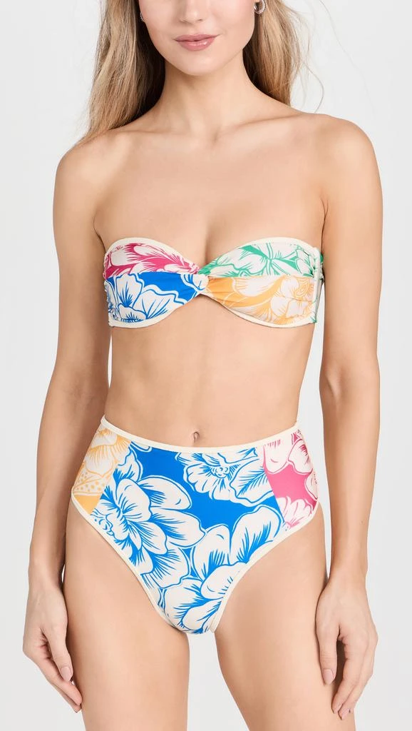 商品Farm Rio|Tropical Chita Bikini Bustie,价格¥207,第4张图片详细描述