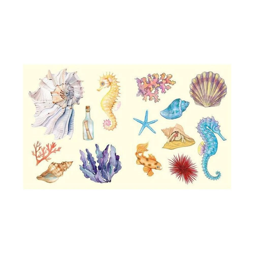 商品Barnes & Noble|Sticker Studio - Atlantis - A Sticker Gallery of the Deep Blue Sea by Chloe Standish,价格¥193,第4张图片详细描述