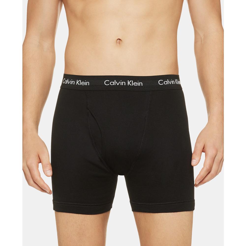 商品Calvin Klein|男士经典纯棉四角裤5件套,价格¥229,第4张图片详细描述