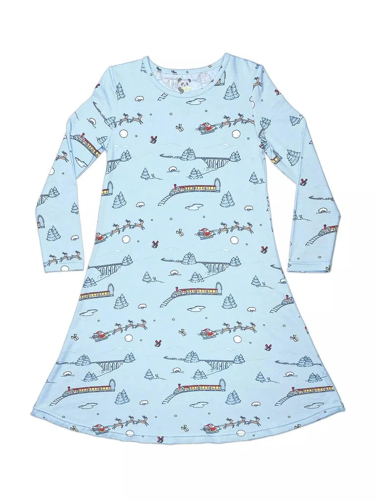 商品Bellabu Bear|Little Girl's & Girl's Polar Express Long-Sleeve Nightgown,价格¥255,第1张图片