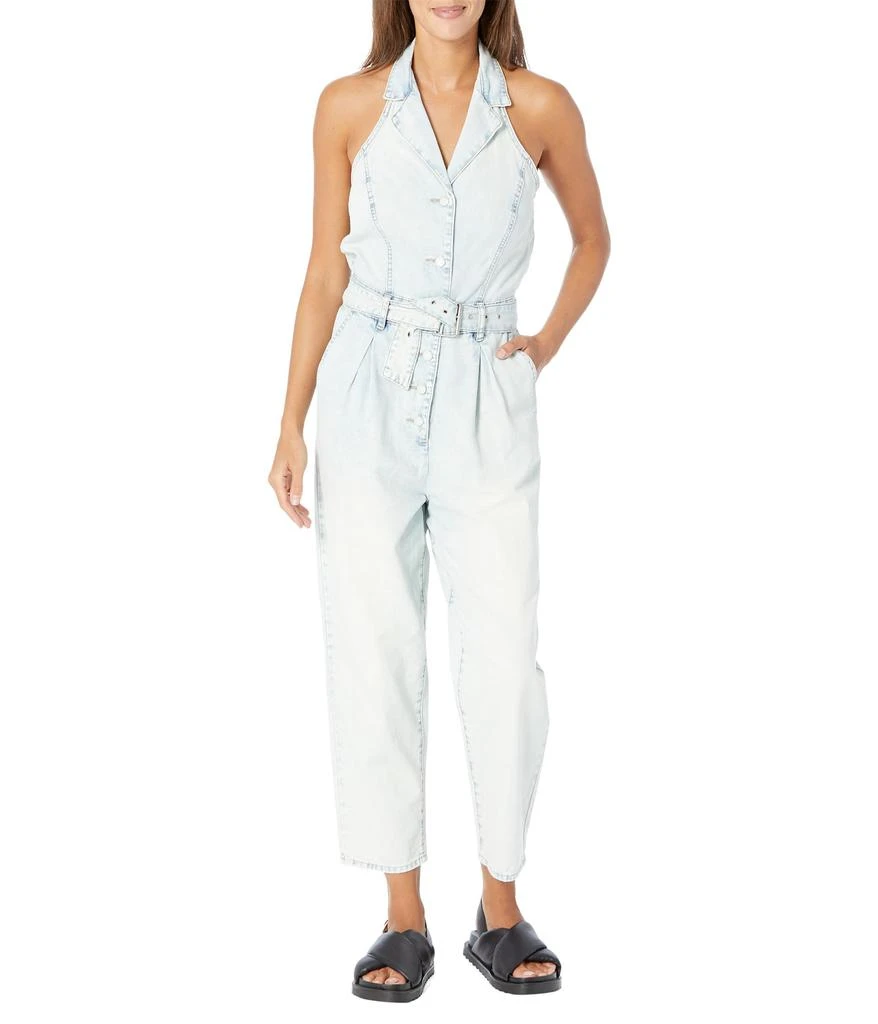 商品Blank NYC|Halter Neck Jumpsuit in Call My Name,价格¥1037,第1张图片