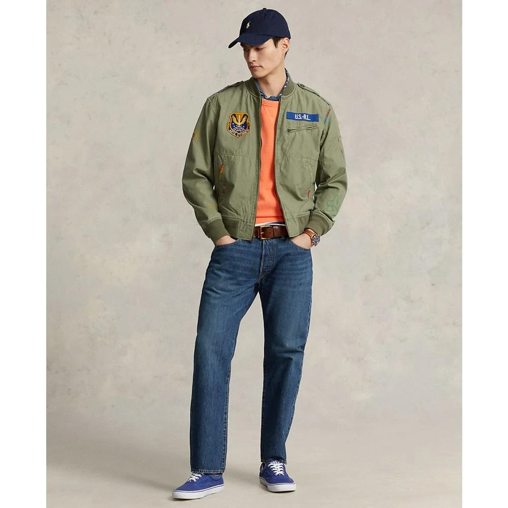 商品Ralph Lauren|Men's Peace Love Polo Jacket,价格¥1013,第4张图片详细描述