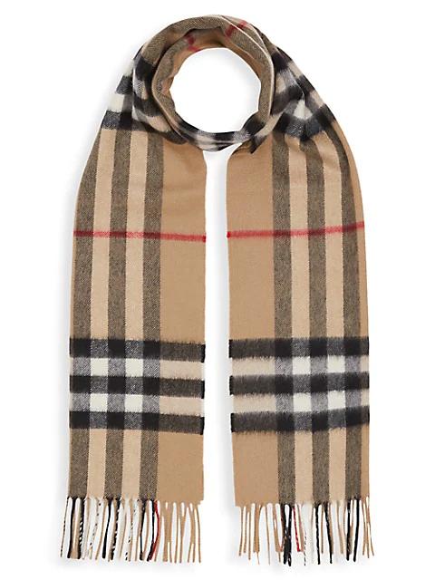 The Classic Check Cashmere Scarf商品第1张图片规格展示