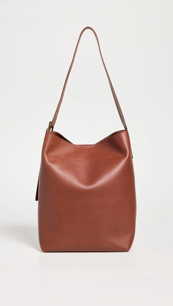 商品Madewell|The Essential Bucket Tote in Leather,价格¥1345,第3张图片详细描述