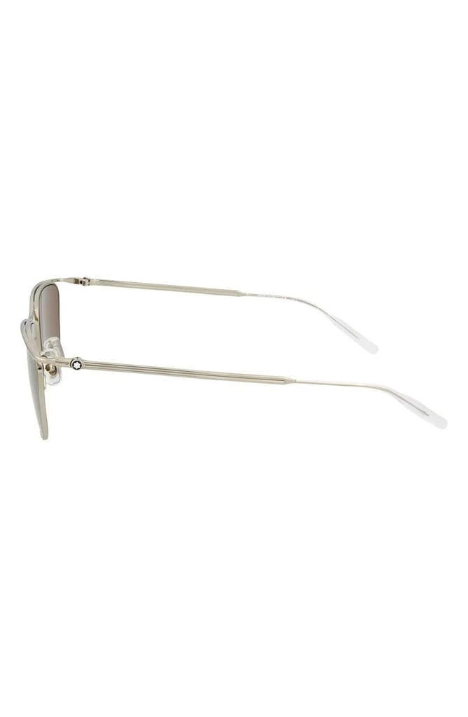 商品MontBlanc|55mm Square Sunglasses,价格¥816,第3张图片详细描述
