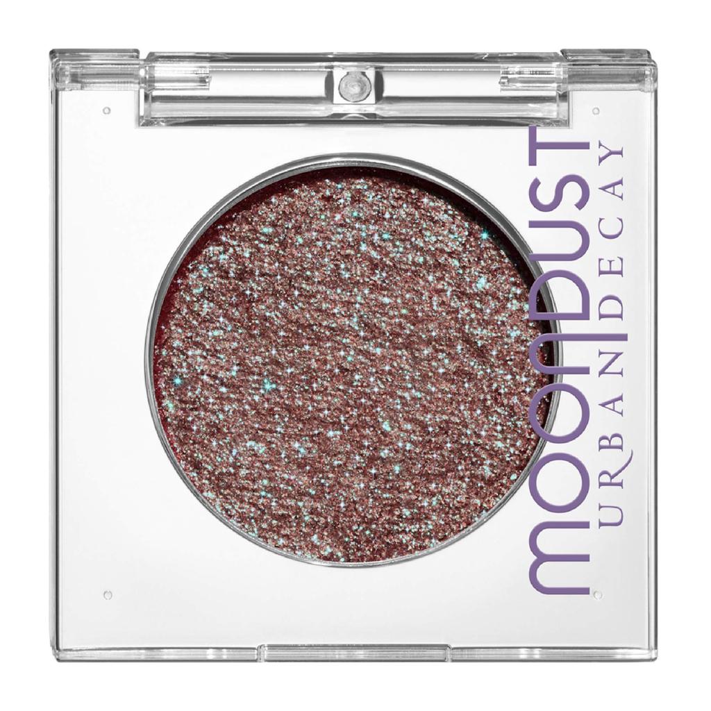 Urban Decay 24/7 Moondust Eyeshadow Compact - Long-Lasting Shimmery Eye Makeup and Highlight - Up to 16 Hour Wear - Vegan Formula – Solstice (Metallic Pink-Red with Green 3D Sparkle and Shift)商品第1张图片规格展示