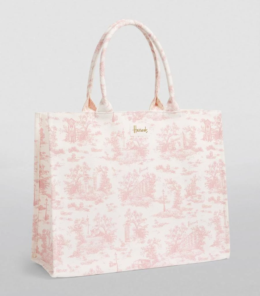 商品Harrods|Toile Grocery Shopper Bag,价格¥408,第3张图片详细描述