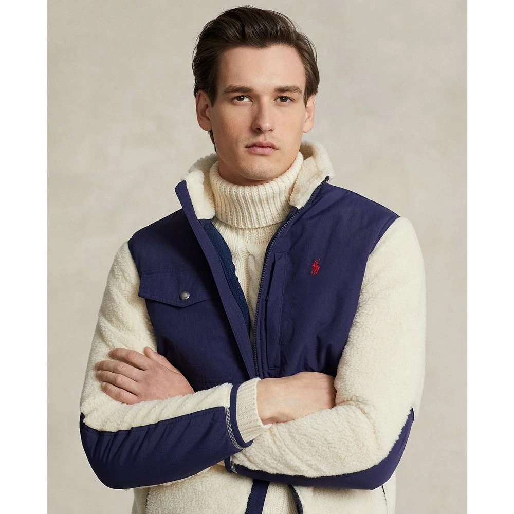 商品Ralph Lauren|Men's Wind-Blocking Hybrid Jacket,价格¥601,第3张图片详细描述