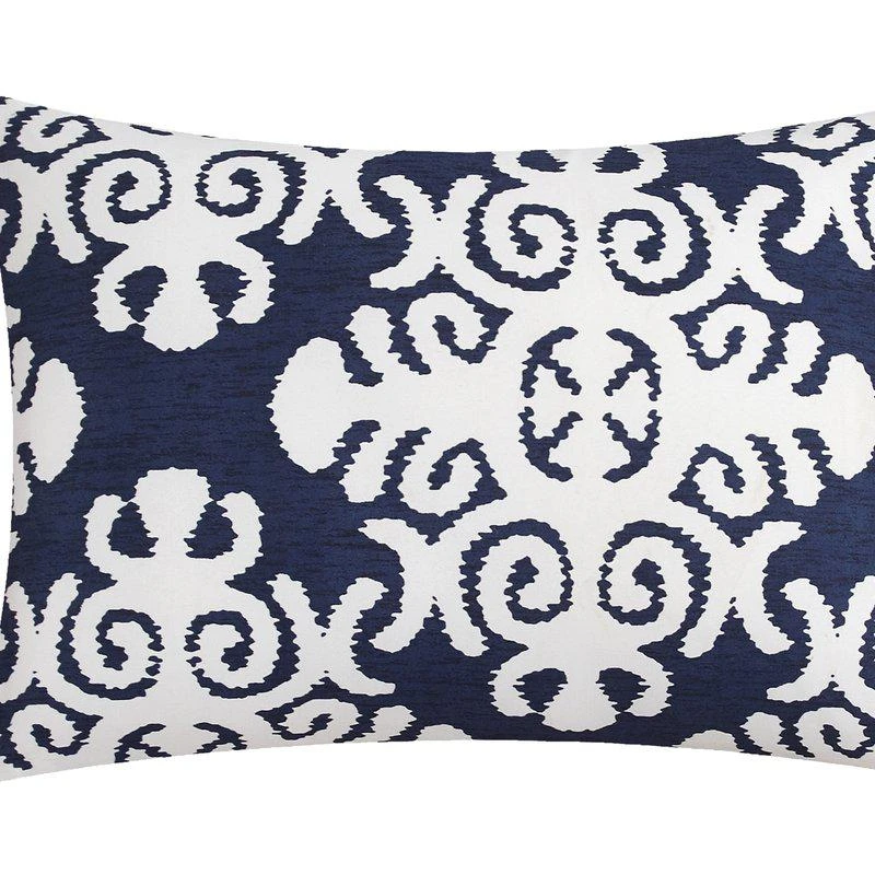 商品Chic Home Design|Lalita 8 Piece Reversible Comforter Bed In A Bag Hotel Collection Geometric Medallion Pattern Print Bedding Set TWIN,价格¥905,第2张图片详细描述