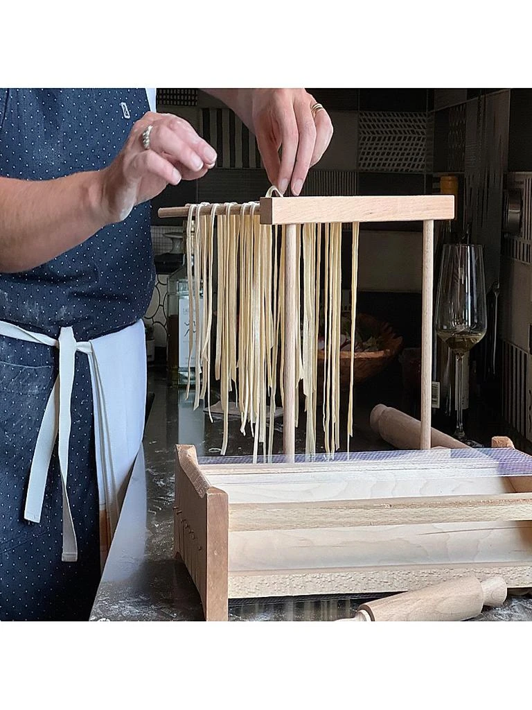 商品Verve Culture|Italian Beechwood Collapsible Pasta Drying Rack,价格¥237,第3张图片详细描述