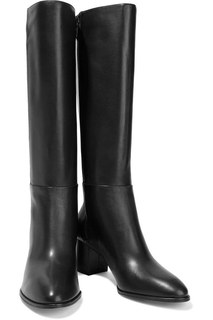 商品Stuart Weitzman|Laurelia leather knee boots,价格¥1704,第2张图片详细描述