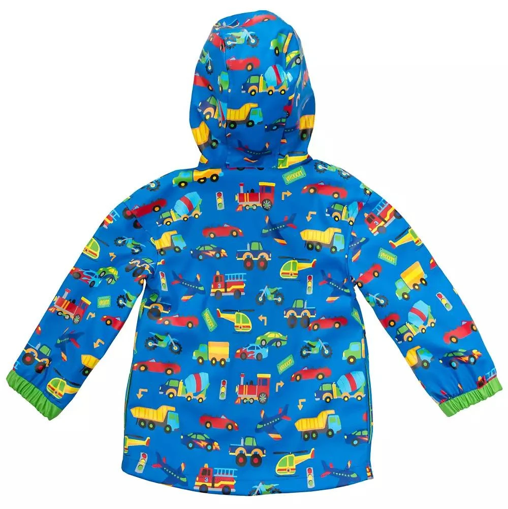 商品Stephen Joseph|Big Boy Car Print Raincoat,价格¥314,第2张图片详细描述