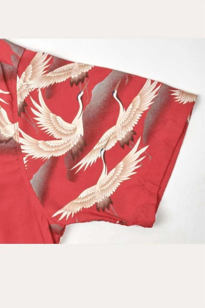 Freenote Cloth - Hawaiian Crane Button Up Shirt 商品