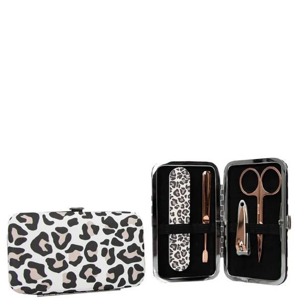 商品The Vintage Cosmetic Company|The Vintage Cosmetic Company Manicure Purse Leopard Print,价格¥61,第1张图片
