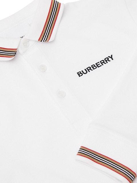商品Burberry|Little Boy's & Boy's Christo Long-Sleeve Polo Shirt,价格¥1743,第7张图片详细描述