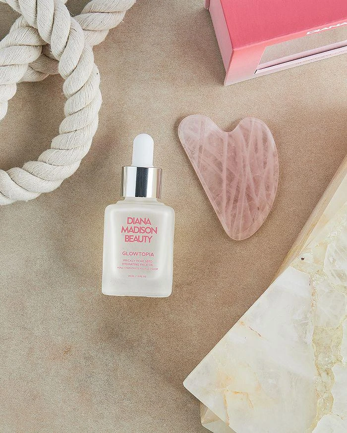 商品DIANA MADISON BEAUTY|Glowtopia + Rose Quartz Gua Sha Gift Set ($69 value),价格¥365,第5张图片详细描述