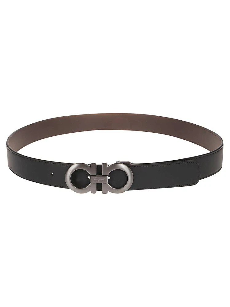 商品Salvatore Ferragamo|Salvatore Ferragamo Reversible Gancini Belt,价格¥2674,第1张图片